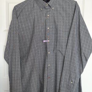Daniel Cremieux "Classic" Men's 100% Cotton Broadcloth Button-Down Shirt